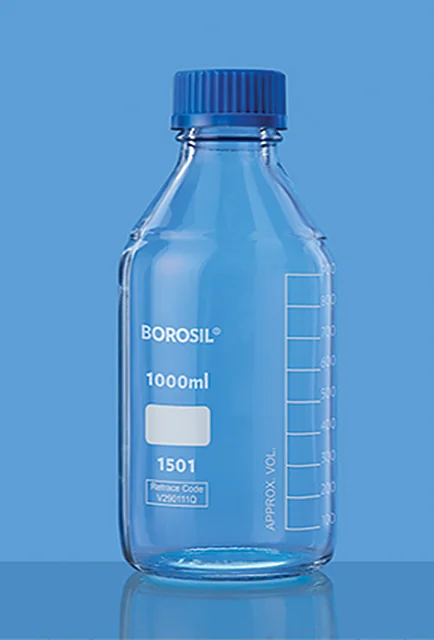 Borosil 1501 Reagent bottles, Narrow Mouth With Screw Cap – Borosil