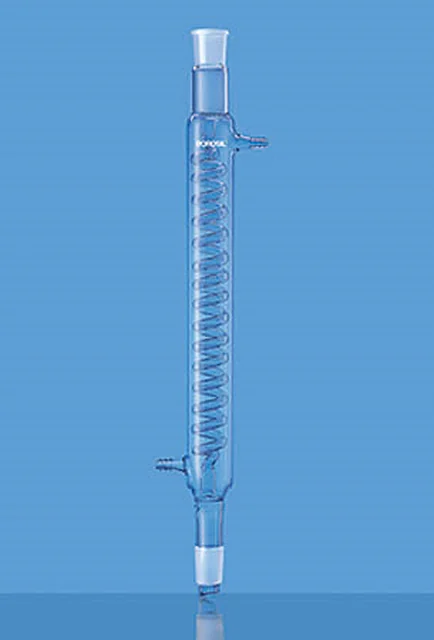 Borosil 2560 Graham Coiled Condenser, With Drip Tip – Borosil