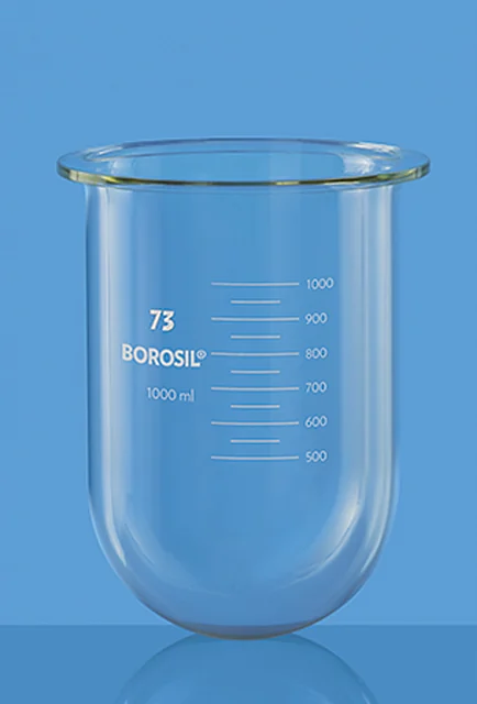 Borosil 4265 Dissolution E-Flask, Clear, USP, With Certificate – Borosil