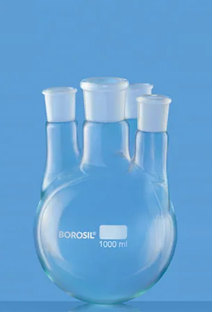 Borosil 4315 Pear Shape Flask, With I/C Joint – Borosil