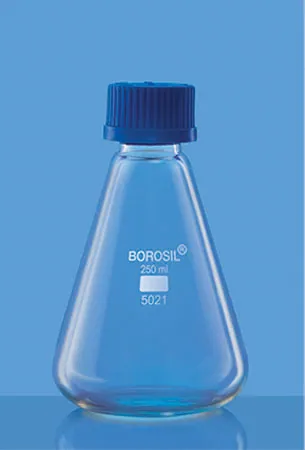 Borosil 5021 Erlenmeyer (Conical) Flask, With Screw Cap – Borosil