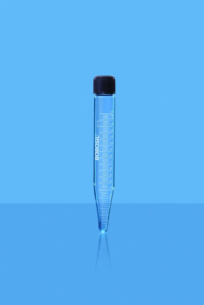 Borosil 8090 Centrifuge Tube, Graduated With PP Screw Cap – Borosil