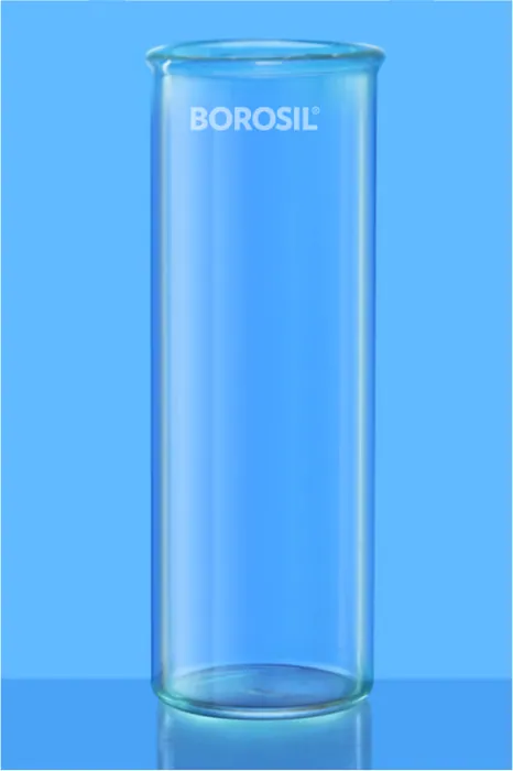 Borosil 9822 Flat Bottom Tube, With Rim – Borosil