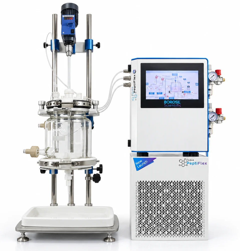 Borosil PeptiFlex, Smarter washing for more consistent peptide synthesis – Borosil