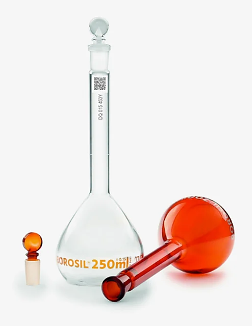 Borosil QR Coded Volumetric Flask – Borosil