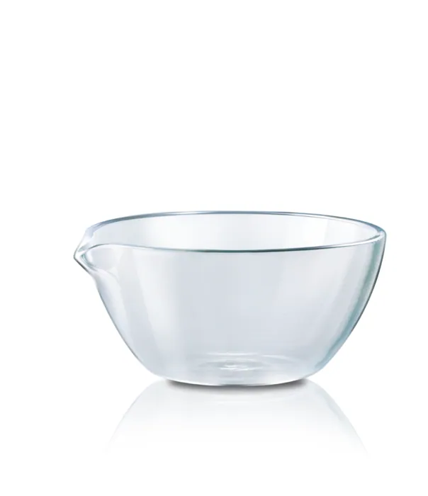 Borosil Qwartz round Dishes and basins (With Spout) – Borosil