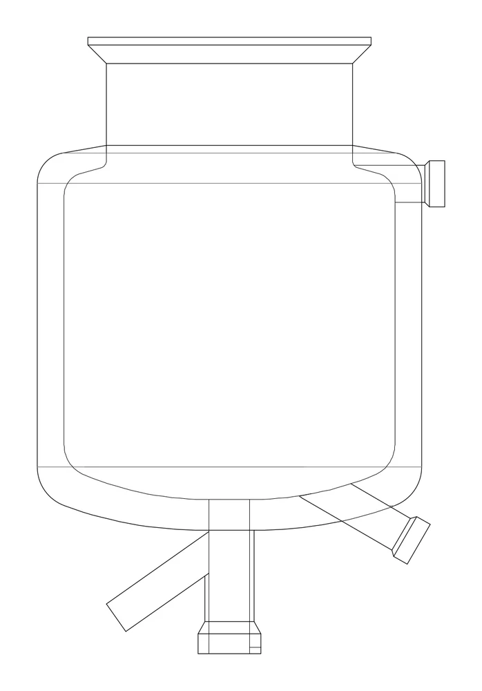 Borosil Reactor Vessel Single Jacketed – Borosil