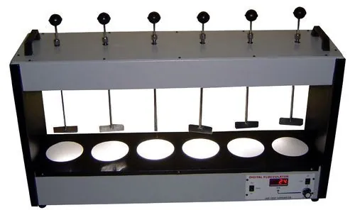 Alum Jar Test Apparatus Electrically Operated – Polylab
