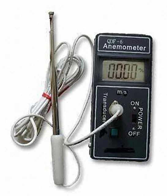 Anemometer With Digital Display – Polylab