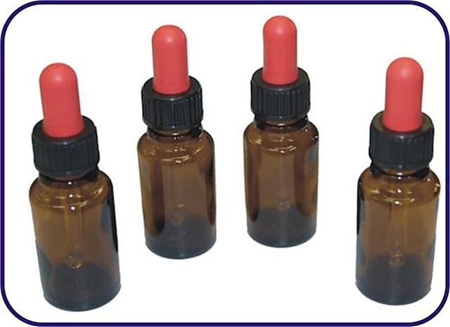 Bottle With Rubber Teat and Glass Dropper – Polylab