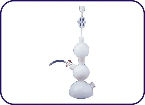 Gas Generating Kips Apparatus Complete With Delivery Tube and Thistle Funnel – Polylab