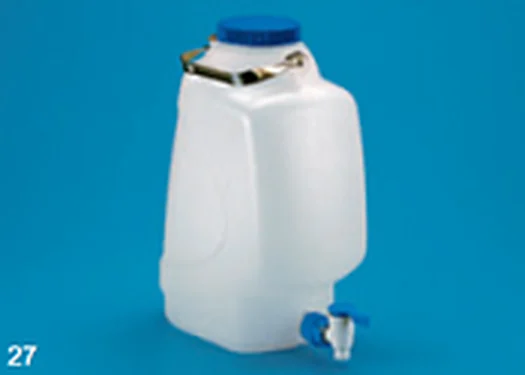 Rectangular Carboy with Stopcock – Polylab